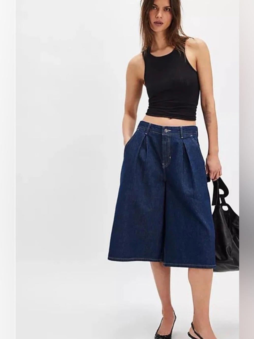 We the free crvy Antonia crop culottes